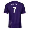 Maglia ufficiale Real Madrid Vini JR 7 4th 2023-24 per Bambino